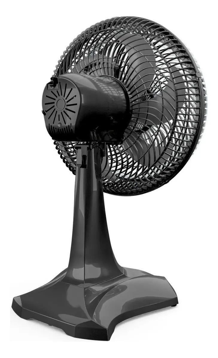 Ventilador De Mesa Britânia Prime Air AVTE300 Preto com 6 Pás e 3 Velocidades