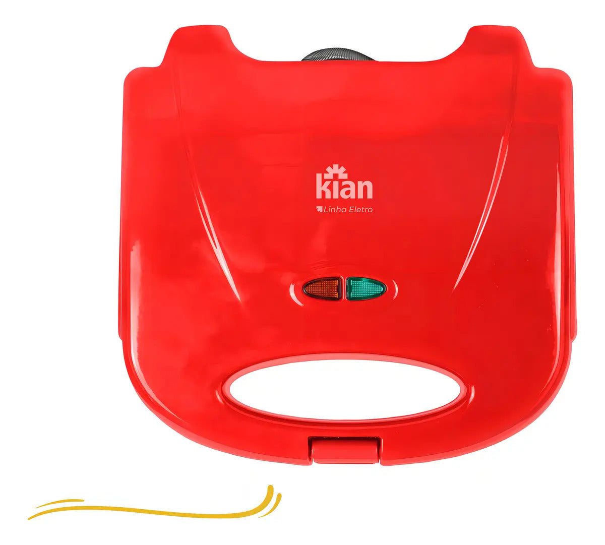 Sanduicheira E Grill 2 Em 1 Cor Vermelho Kian