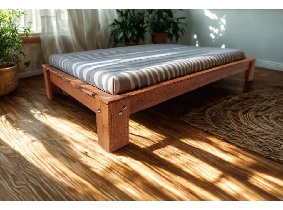 Cama Turca Solteiro Penafort Oriental Madeira Imbuia 200kg
