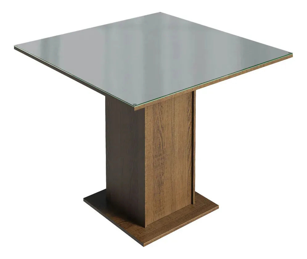 Mesa Lyli com Vidro Temperado