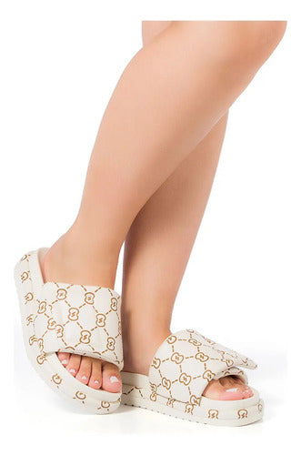 Sandália Flatform Feminina Donna Santa Papete 2026