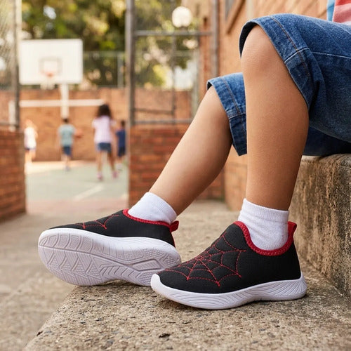 Kit 2 Tênis Infantil Calce Fácil Menino Sola Antiderrapante