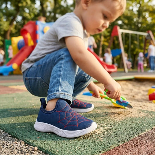 Kit 2 Tênis Infantil Calce Fácil Menino Sola Antiderrapante