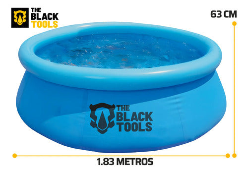 Piscina Inflável Fun Reforçada 1400 Litros