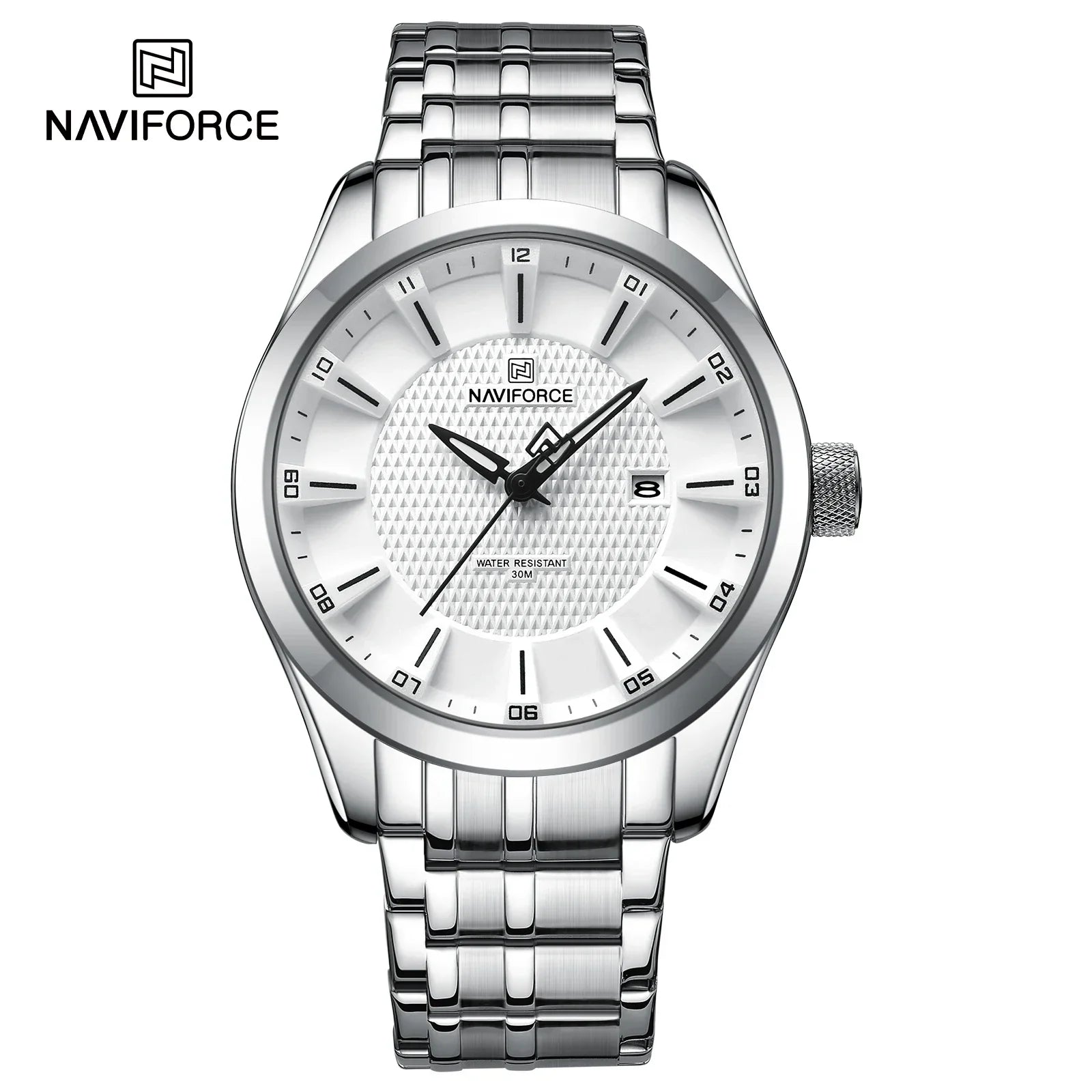 Relógio de Pulso Masculino Elegante de Quartzo com Luminoso – Modelo 12