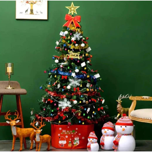 Árvore de Natal Luxo 1,80m 2,10m - Decoração Festiva Luxuosa para Natal