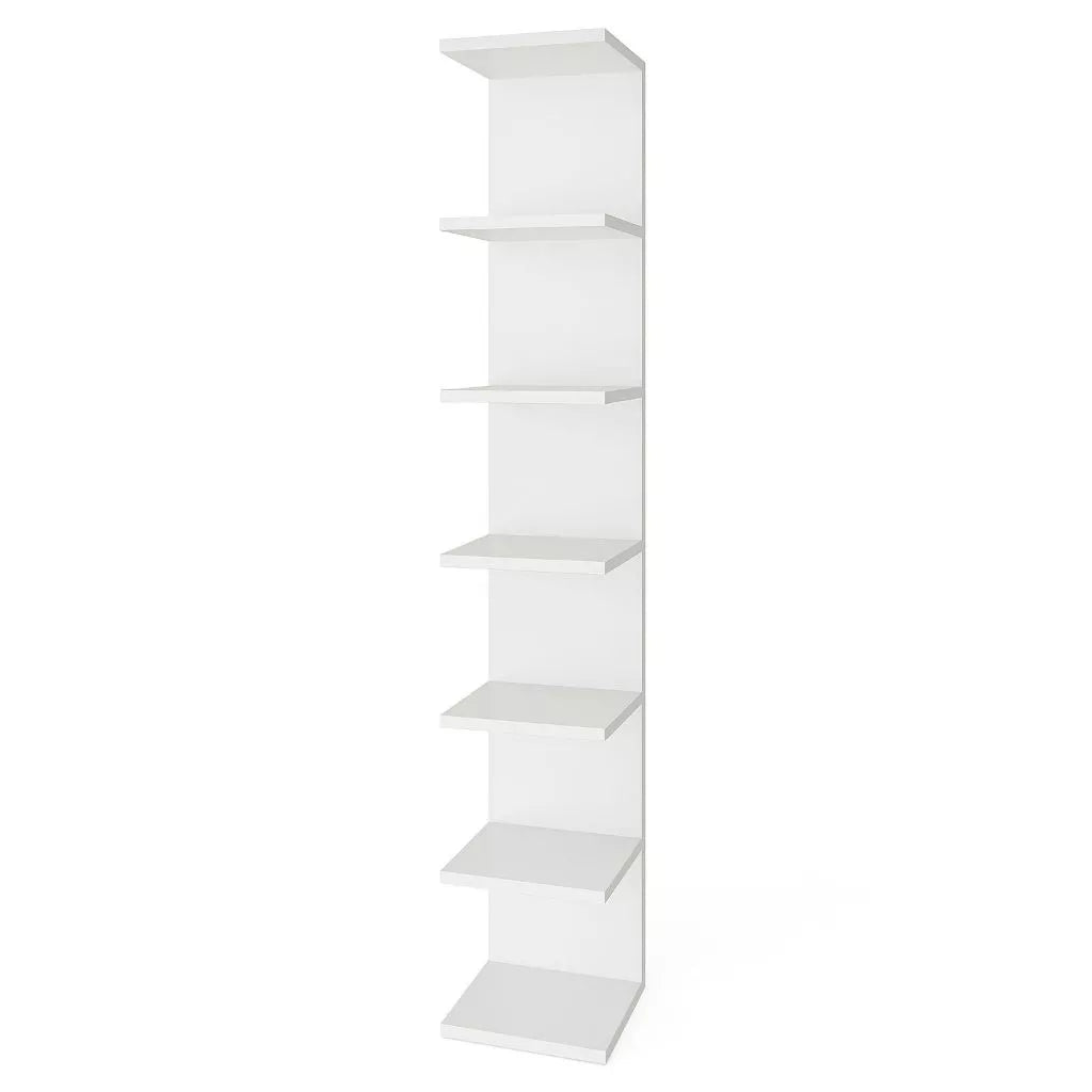 torre de prateleiras estante mdf 170 ou 85 cm cor BRANCA