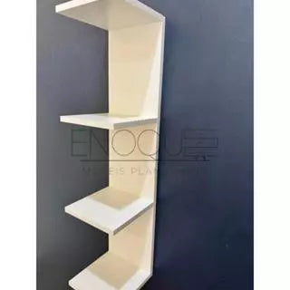 torre de prateleiras estante mdf 170 ou 85 cm cor BRANCA