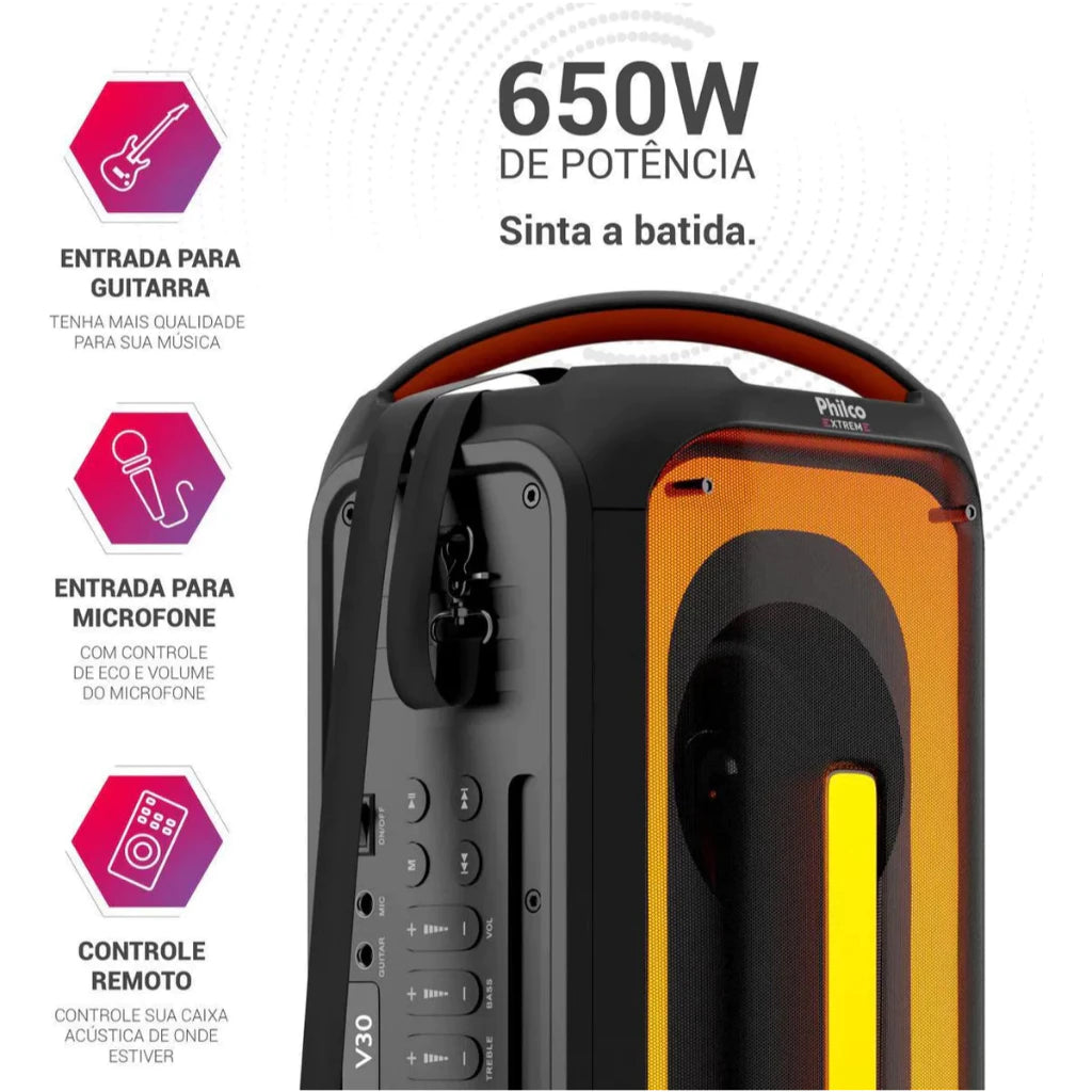 CAIXA ACUSTICA PHILCO PCX6700