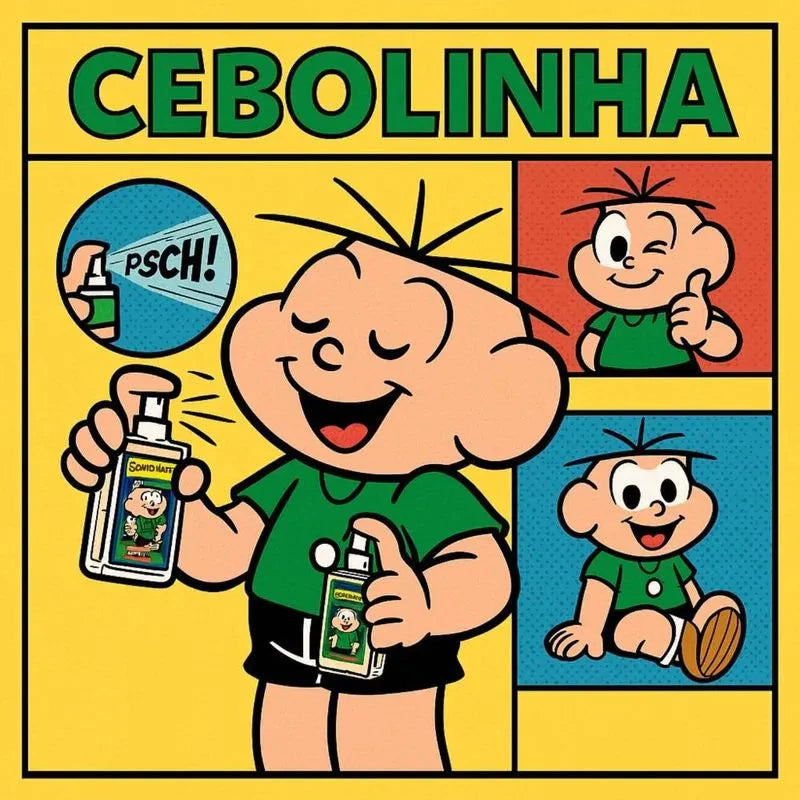 Perfume Cebolinha Desodorante Colônia Jequiti 25ml ou 50ml(Vidro) - Cítrico Bergamota Limão