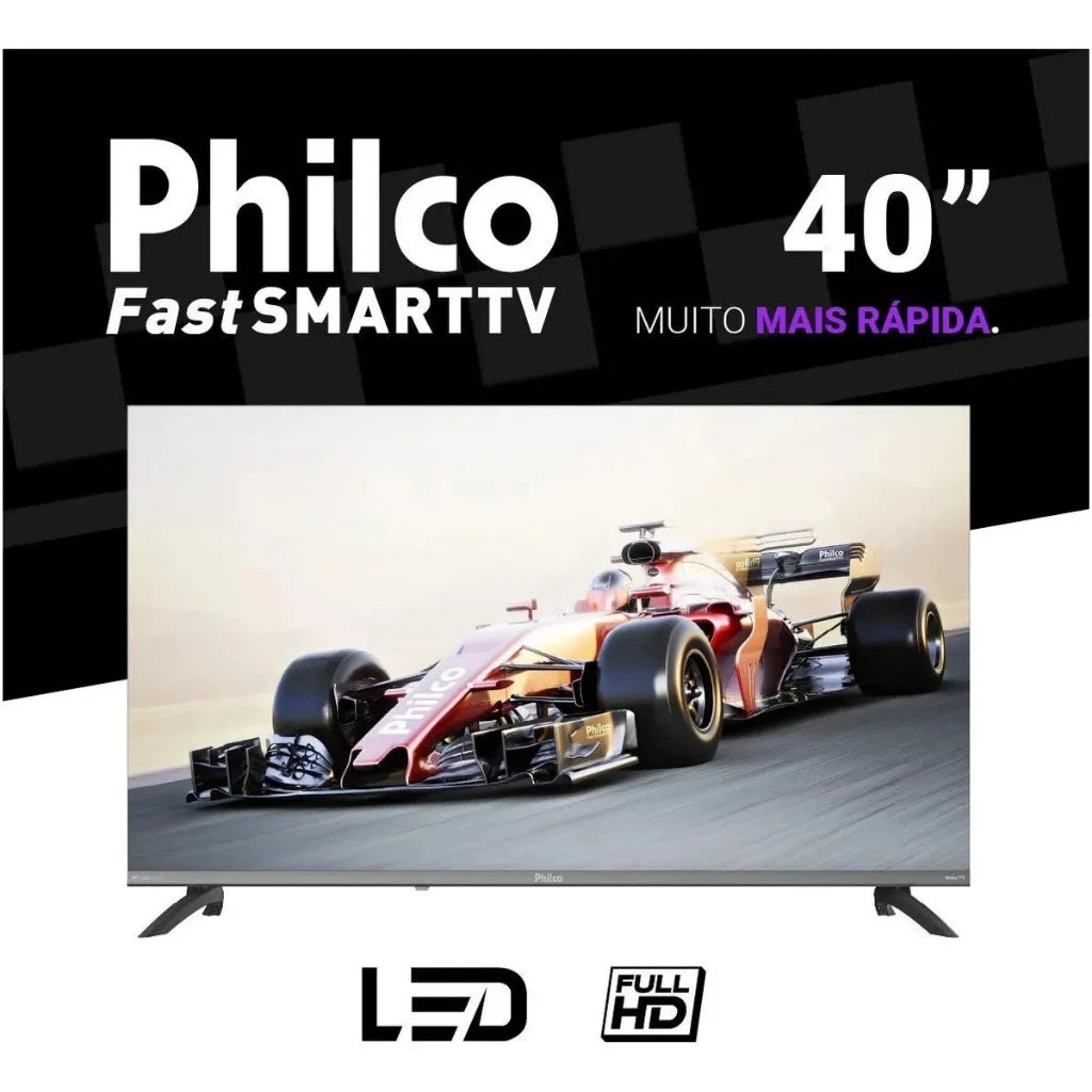Smart TV 40” P40CRA Philco Full HD Wi-Fi HDMI USB Conversor Digital