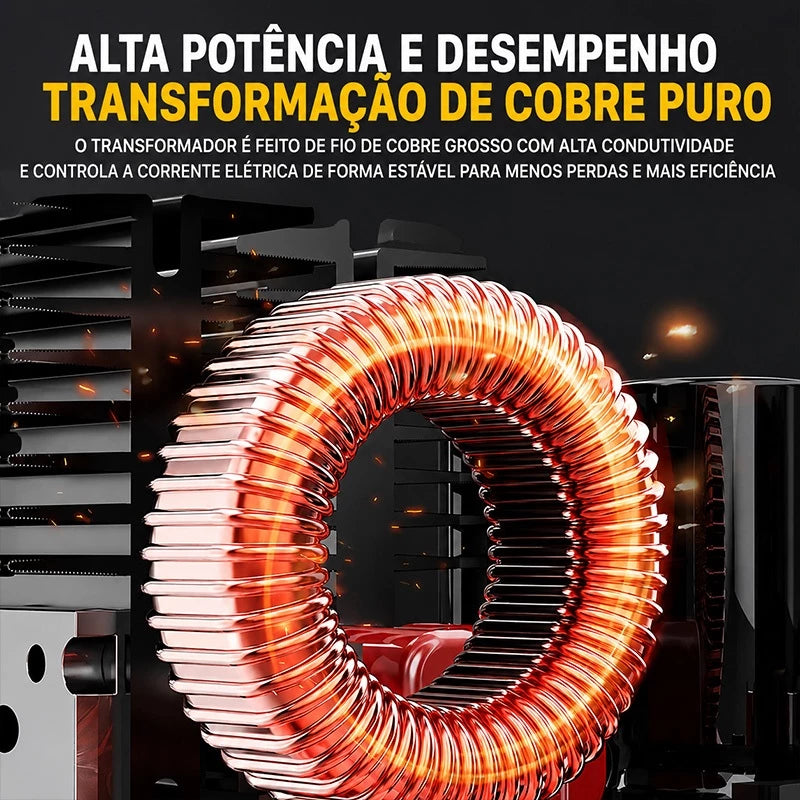 🚚Envio local🚚 Portátil 220V/110V Máquina de Solda Inversora MMA-250 IGBT Painel Digital com Acessórios