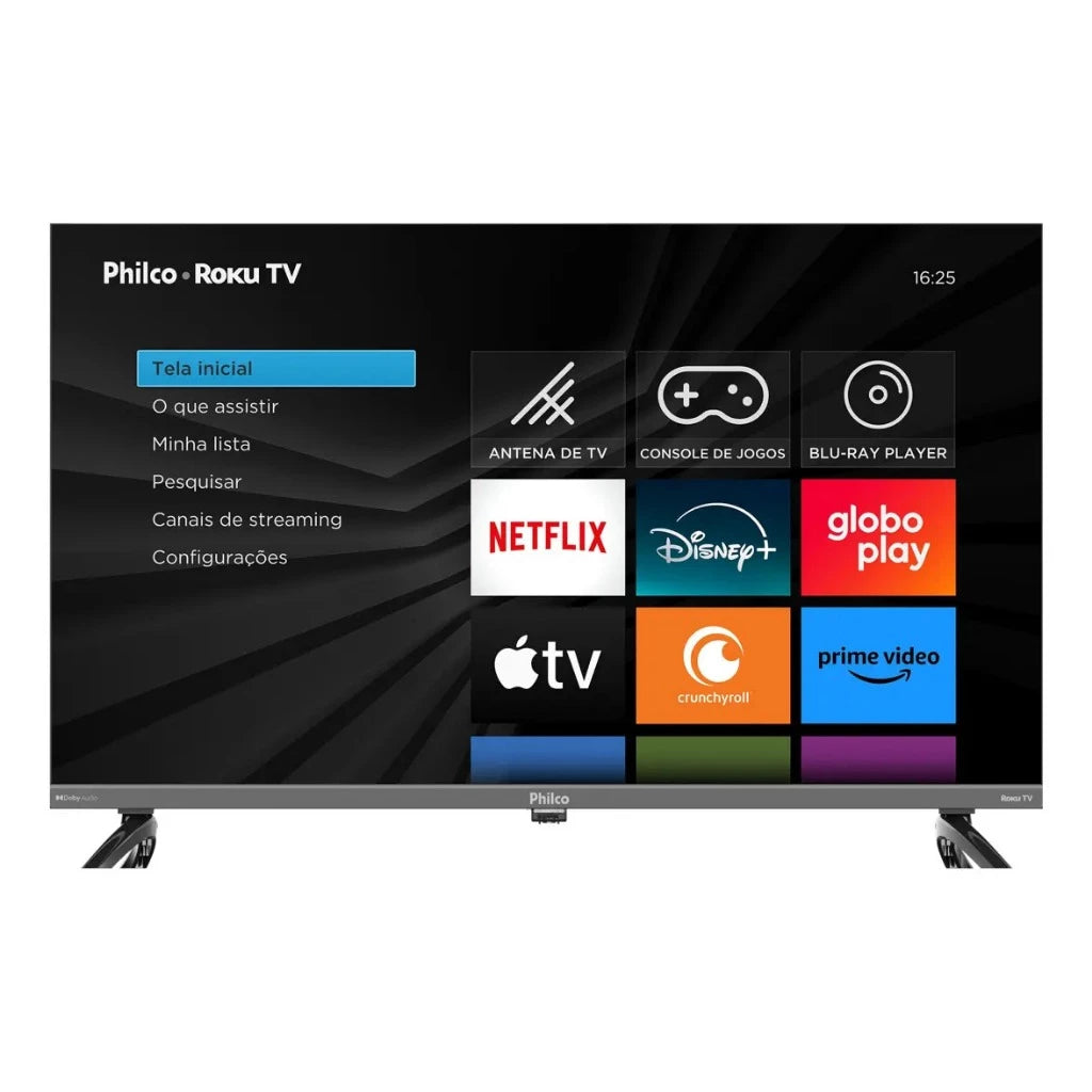 Smart TV 43” Philco P43CRA Full HD Wi-Fi HDMI USB Conversor Digital