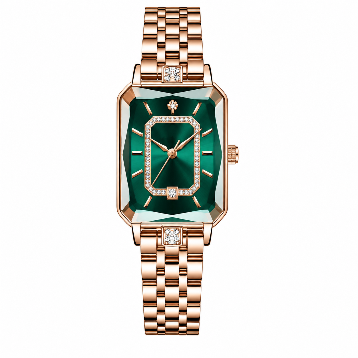 Relógio de Pulso Feminino Elegante de Quartzo com Calendário