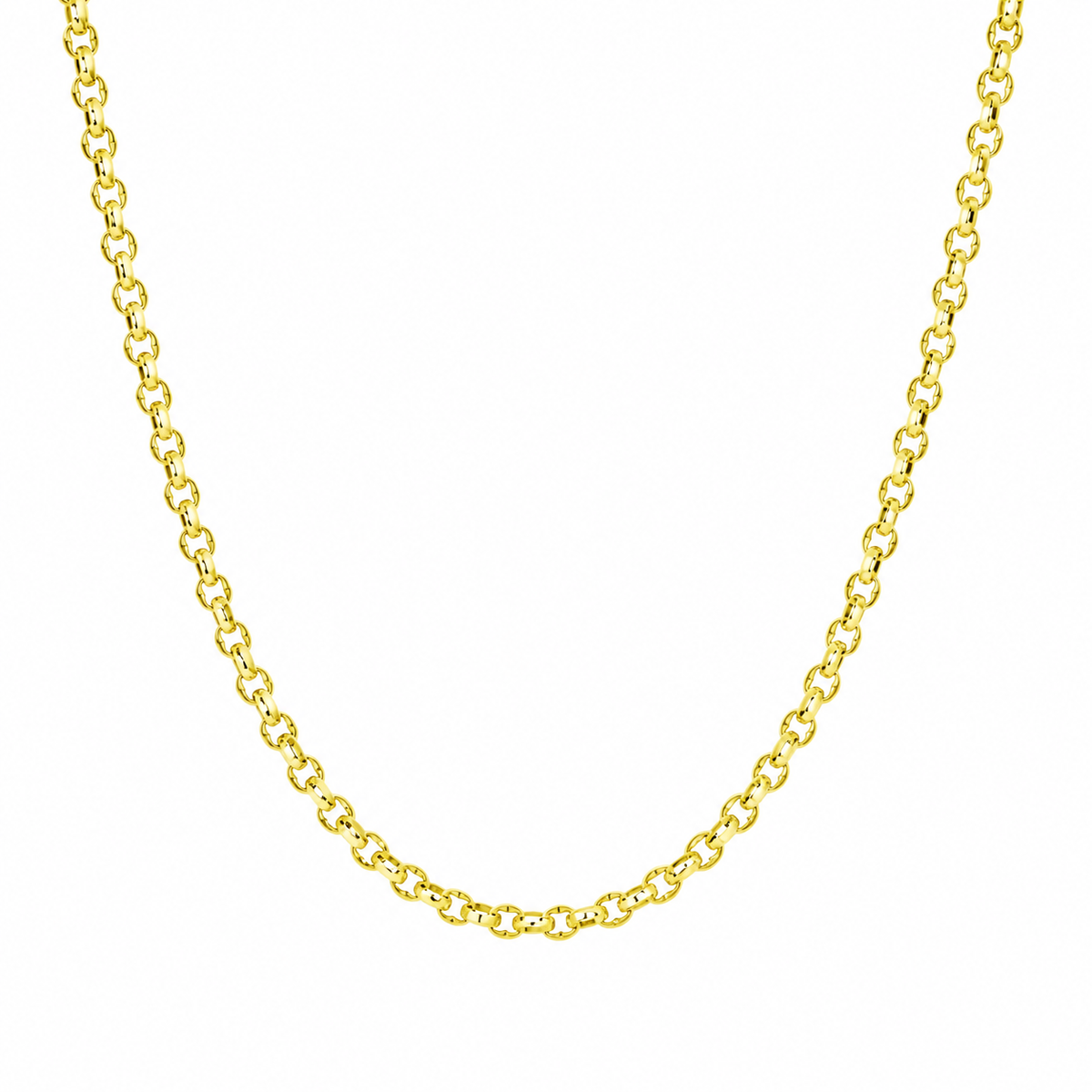 Kit Conjunto Cordão Corrente Colar e Pulseira Cadeado 4mm 100% Moeda Antiga