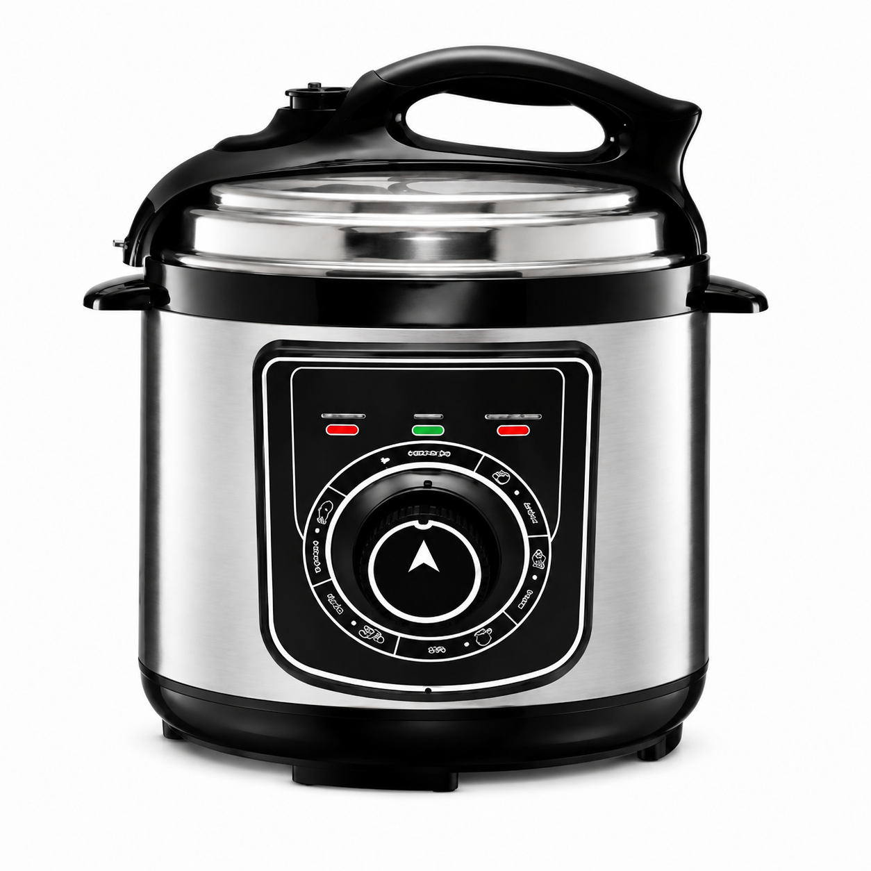 Panela De Pressão Elétrica Fmaxx Chef 4 Litros 800w 220v Prateado 220v 60hz