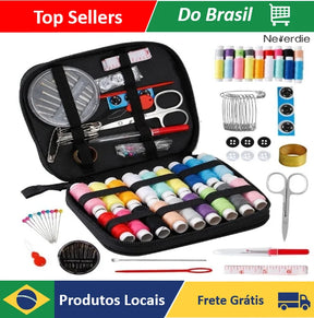 Kit De Costura E Linhas Com 27/97 Pecas Completo Com Estojo - Store