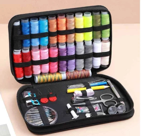 Kit De Costura E Linhas Com 27/97 Pecas Completo Com Estojo - Store