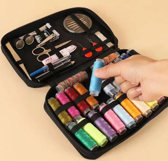 Kit De Costura E Linhas Com 27/97 Pecas Completo Com Estojo - Store