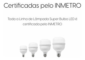 Lampada Led Bulbo Alta Potencia 50w Elgin 6500k