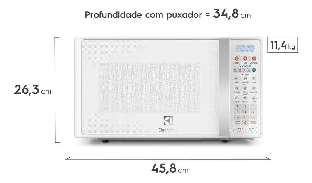 Micro-ondas Electrolux 20l Branco MTO30