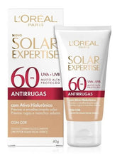 Protetor Solar Facial Antirrugas Com Cor Claro Universal Uniforme Fps60 40g L'oréal París