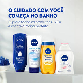 NIVEA KIT Sabonete Líquido Óleo de Banho 200ml - 2 Unidades