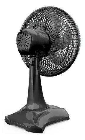 Ventilador De Mesa Britânia Prime Air AVTE300 Preto com 6 Pás e 3 Velocidades