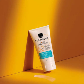 Protetor Solar Renew Fps 50 Loção Facial Matte Hialurônico