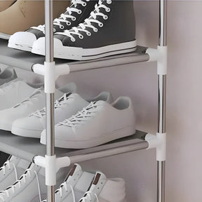 Sapateira Organizador De Sapatos Com 9 Prateleiras Tnt Cor Preto