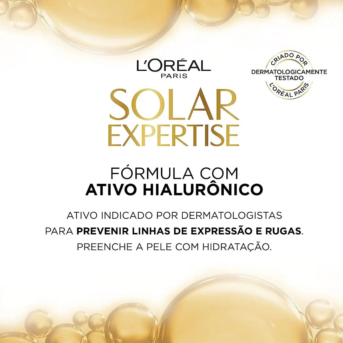 Protetor Solar Facial Antirrugas Com Cor Claro Universal Uniforme Fps60 40g L'oréal París