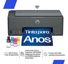 Impressora Multifuncional HP Smart Tank 584 - Preta