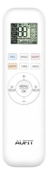 Ar Condicionado Split Inverter Aufit 18.000 Btus Frio Branco
