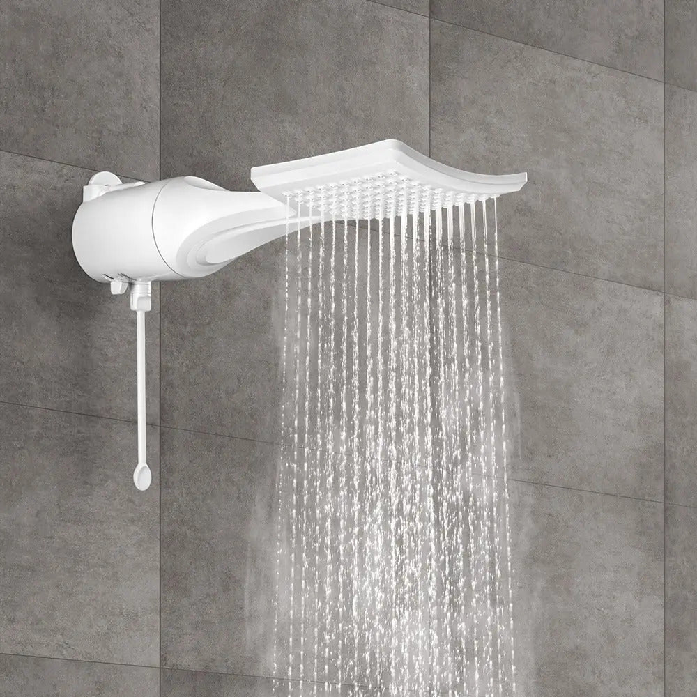 Chuveiro Ducha Lorenzetti Loren Shower Eletrônico Branco 6800w 220V