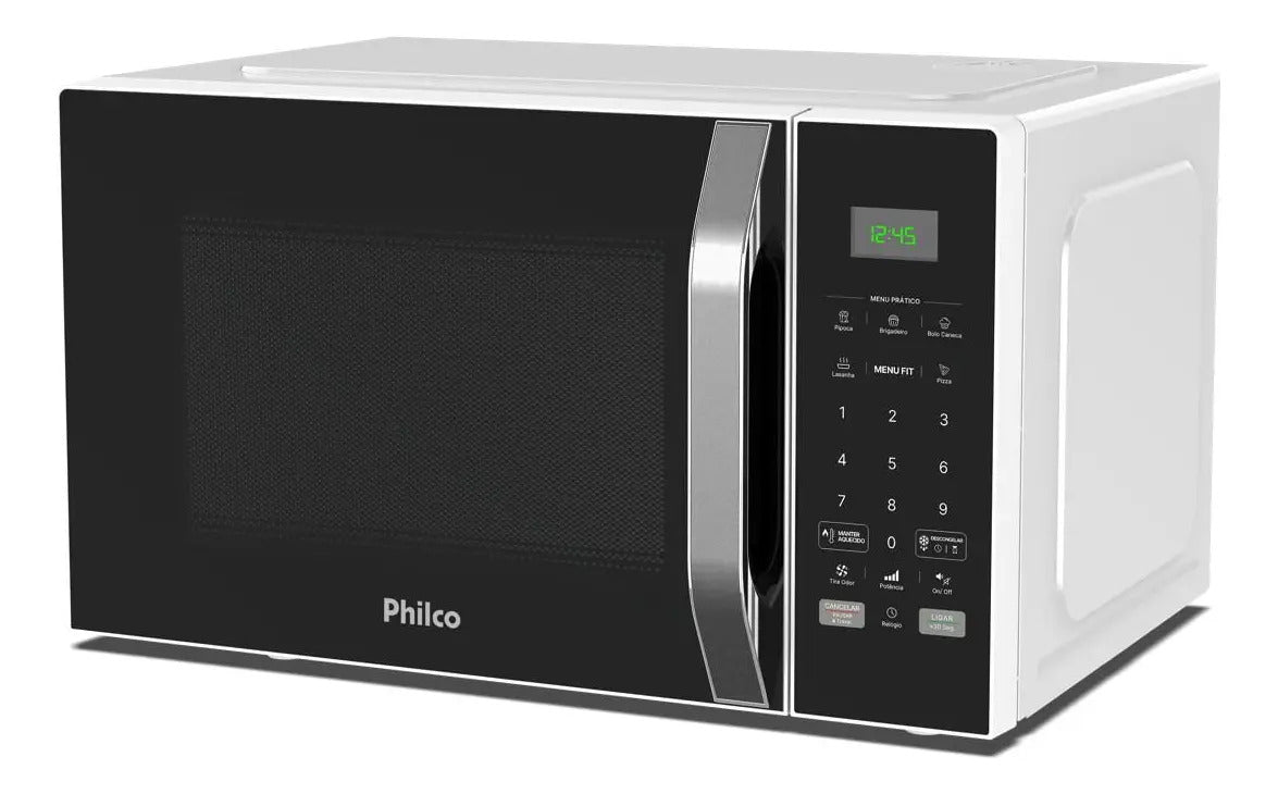 Micro-ondas 25l Philco Função Tira Odor 1100w Pm27