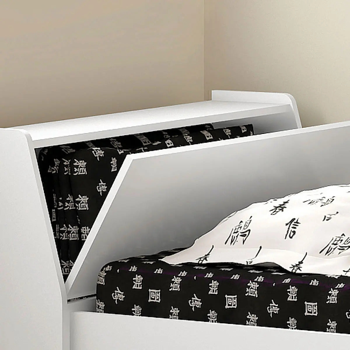 Cama Solteiro Bicama Ditália Bb-28 Branco