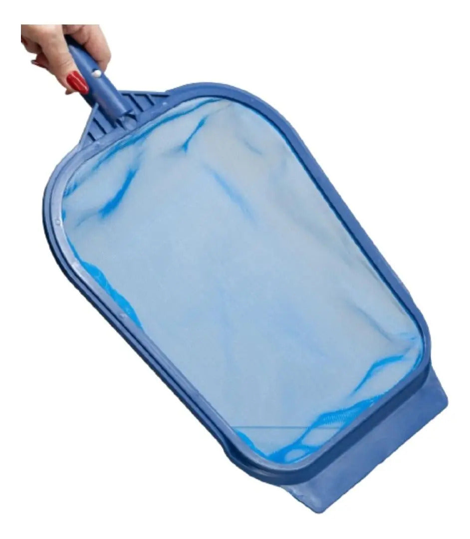 Peneira Plastica Grande Cata Folha Para Piscina Vnml Great Pool retangular