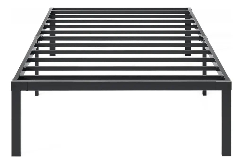 Estrutura De Cama De Metal, Solteiro, Com Espaço De Armazena Cor Preto Hot Wheels