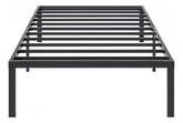 Estrutura De Cama De Metal, Solteiro, Com Espaço De Armazena Cor Preto Hot Wheels