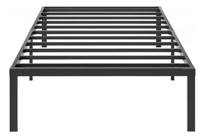 Estrutura De Cama De Metal, Solteiro, Com Espaço De Armazena Cor Preto Hot Wheels