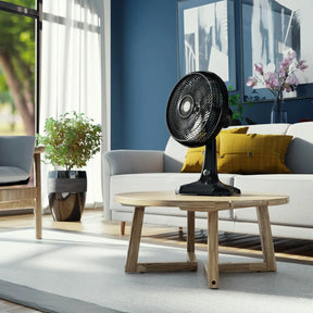 Ventilador De Mesa Britânia Prime Air AVTE300 Preto com 6 Pás e 3 Velocidades
