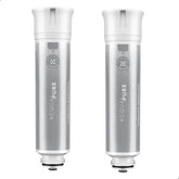 Kit 2 Refil De Água Acqua Pure Electrolux Pe12a Pe12b Pe12g PC01X, Cor Marrom-claro