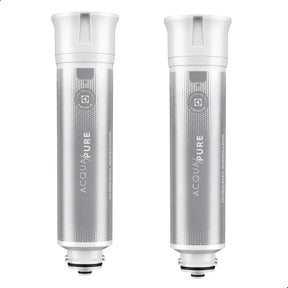 Kit 2 Refil De Água Acqua Pure Electrolux Pe12a Pe12b Pe12g PC01X, Cor Marrom-claro