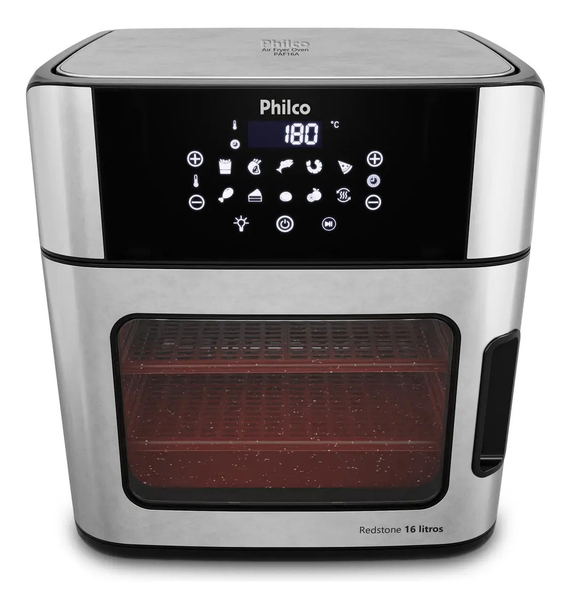 Fritadeira Air Fryer Philco PAF16A 4 Em 1 Painel Digital 16l