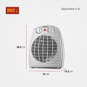 Aquecedor A Ar, Mondial 1500W A-08