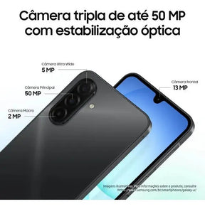 Celular Galaxy A17 Com Ia, 128gb, 4gb Ram, Câm De 50mp, Tela De 6.7 , Nfc, Ip54 - Azul