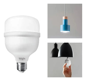 Lampada Led Bulbo Alta Potencia 50w Elgin 6500k