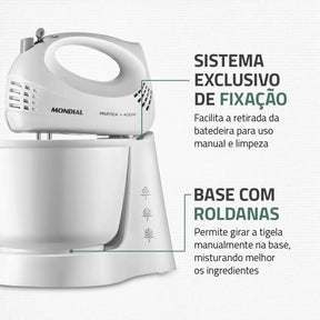 Batedeira Prática, Mondial, 400W - B-44-W