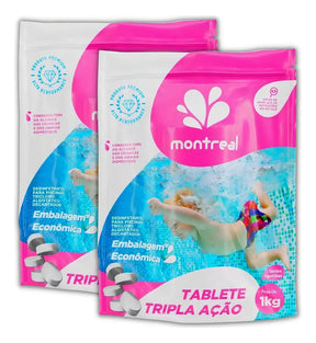 Kit 10 Pastilha Tripla Ação 5x200g - Montreal
