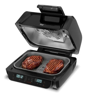 Fritadeira Elétrica Air Fryer Wap Barbecue Wc Ab1090 Smoker Função Defumado E 4 Níveis De Grelha